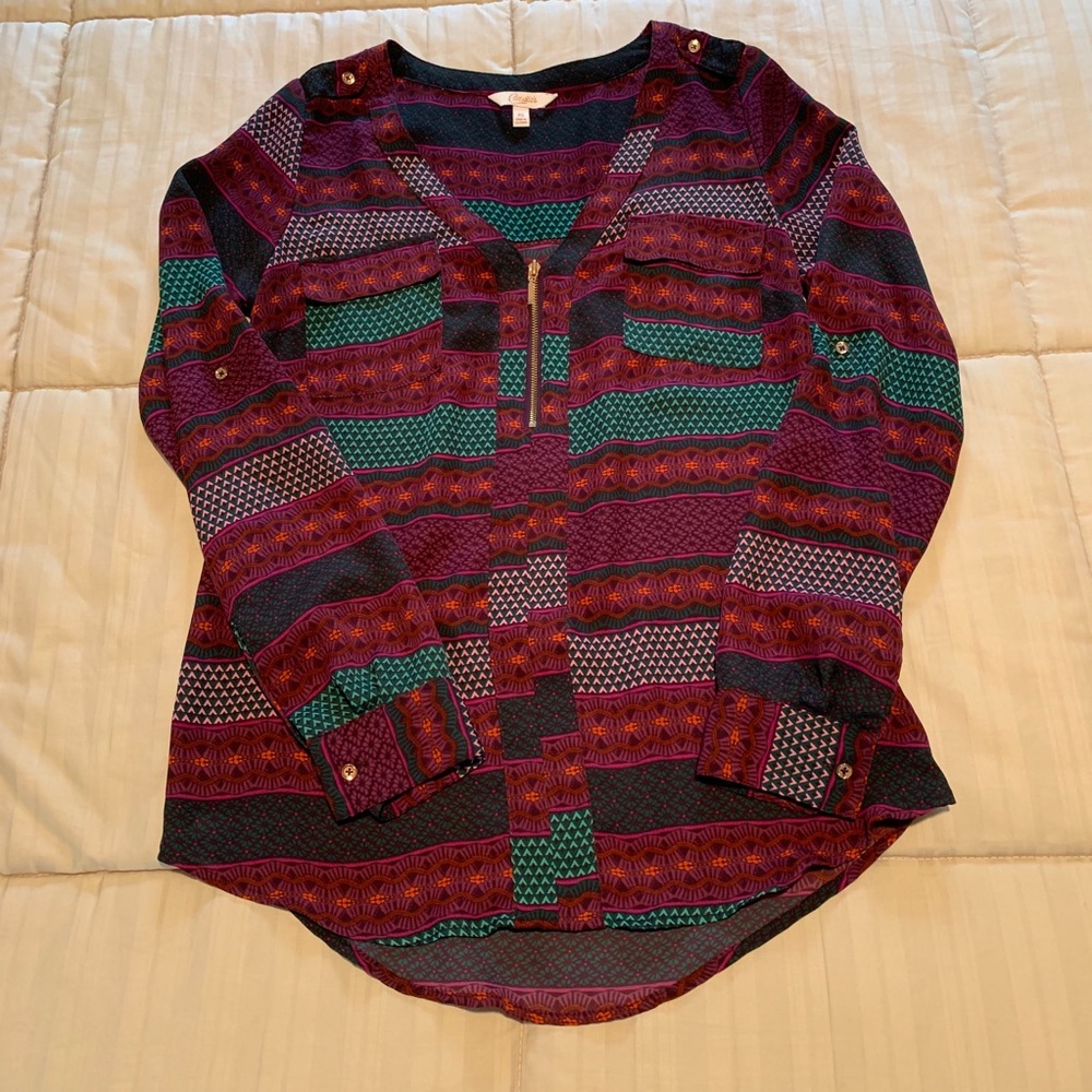 Candie’s Patterned Top